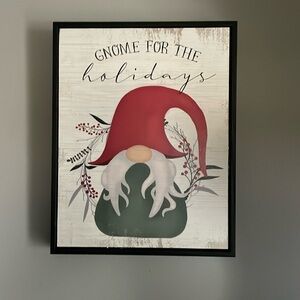 Christmas Gnome Wall Decor